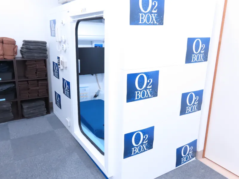 熊本店限定・酸素カプセル O2 BOX